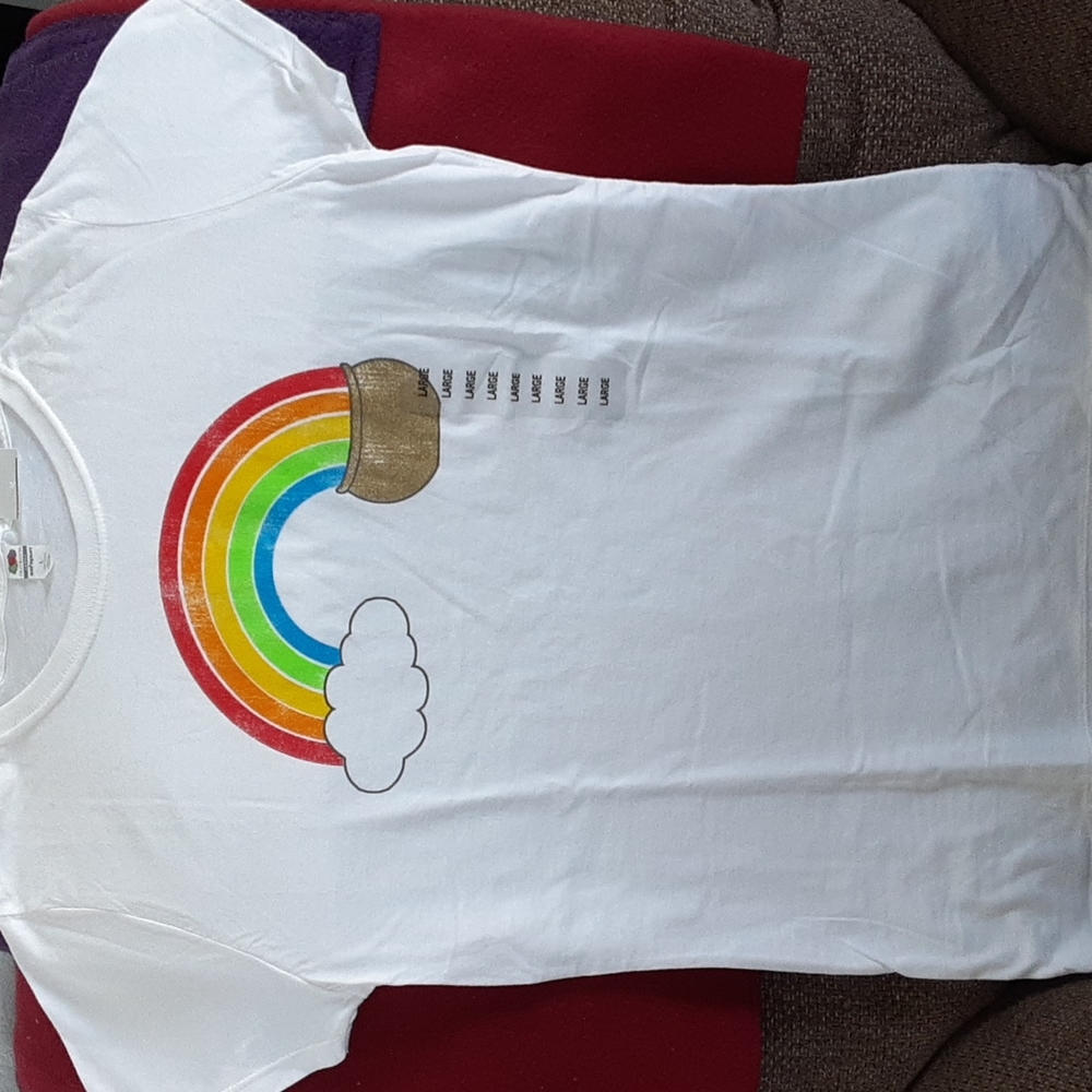 Rainbow and Pot of Gold t-shirt